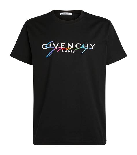 givenchy black tee|givenchy t shirt men price.